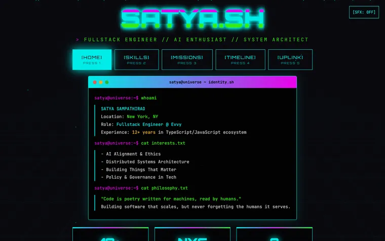 The Boot Sequence: a terminal that says hello slowly